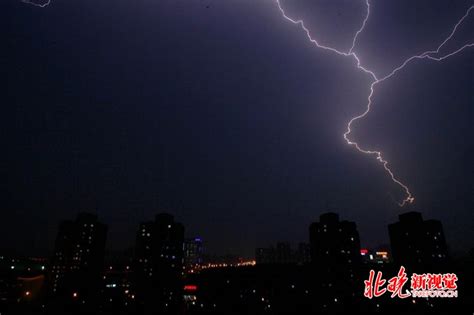 北京大部分地区有雷阵雨