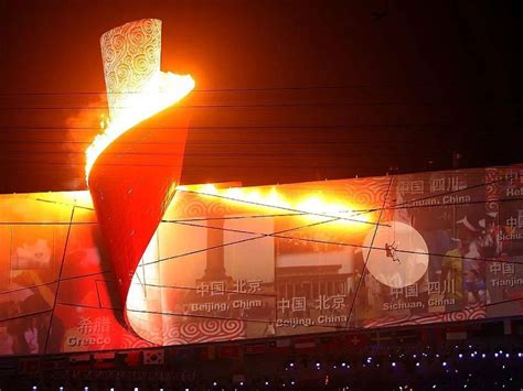 北京奥运会圣火传递全球