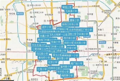 北京市西城区邮编地图