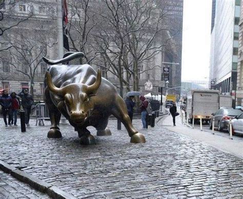 华尔街铜牛被破坏的原因