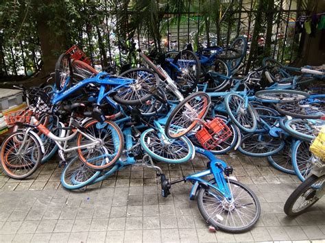 南京共享单车禁止乱停