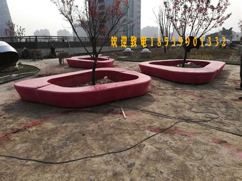 南京定制玻璃钢花池坐凳厂家