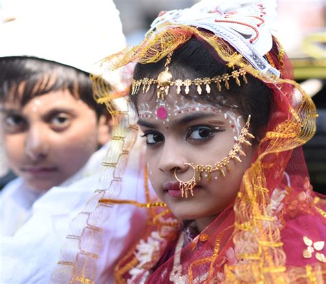 印度结婚仪式小孩