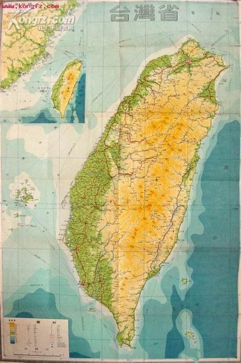 台湾自己出版的地图