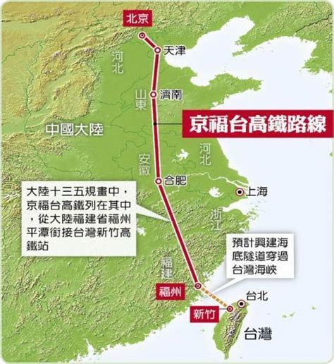 台湾让修京台高铁吗