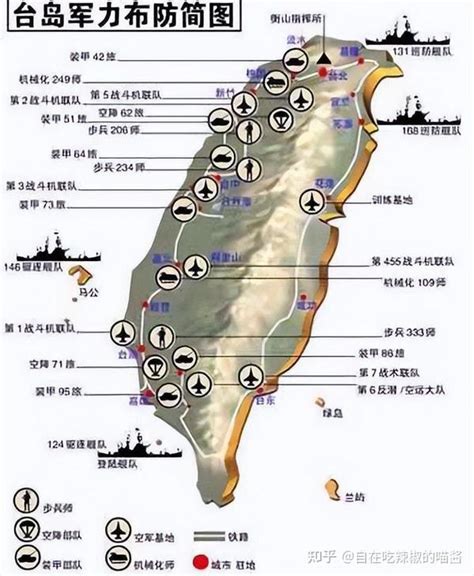 台湾雷达站分布图