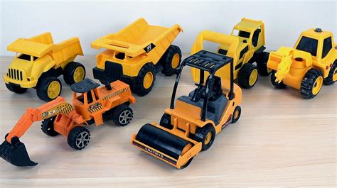 各种大型工程车玩具视频