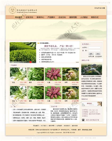 吴忠农产品网站建设
