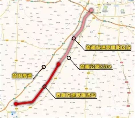 商丘柘城高速规划图