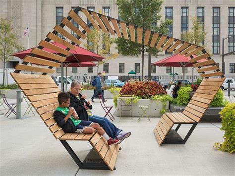 商洛公园景观椅子设计