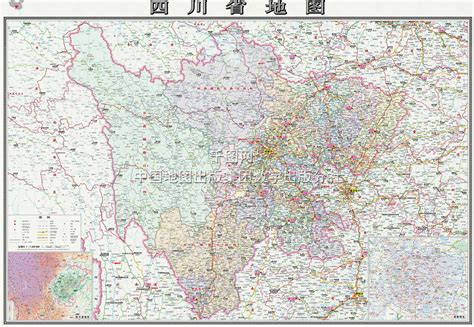 四川全省交通最新地图高清版大图