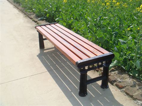 四川公园长条椅设计