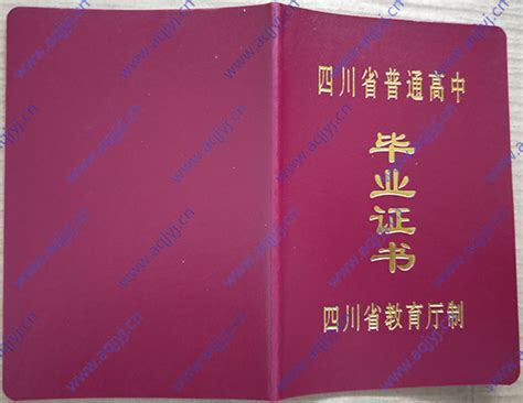 四川省06年高中毕业证样本