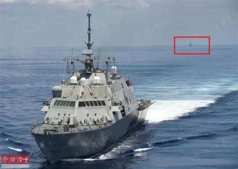 国防部披露美舰挑衅视频图片