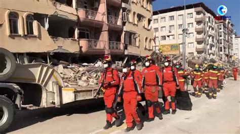 土耳其地震视频记录地震瞬间