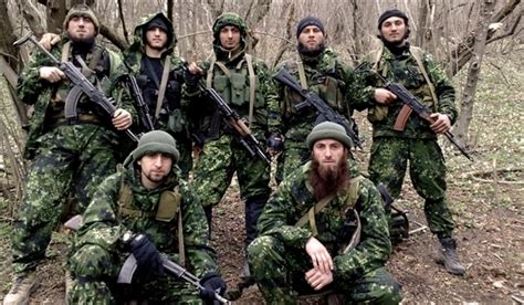 在车臣向乌克兰增派武装的同时