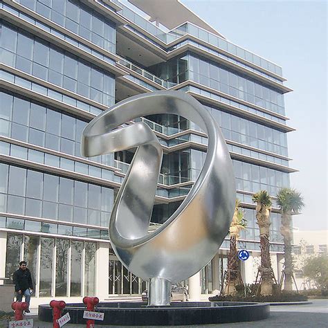 城市不锈钢抽象雕塑加工