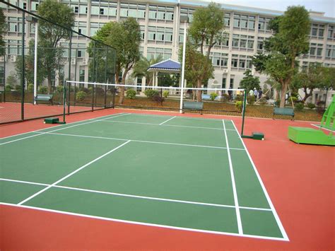 塑胶网球场施工批发