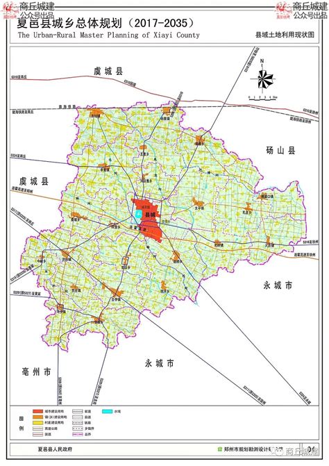 夏邑县区域图