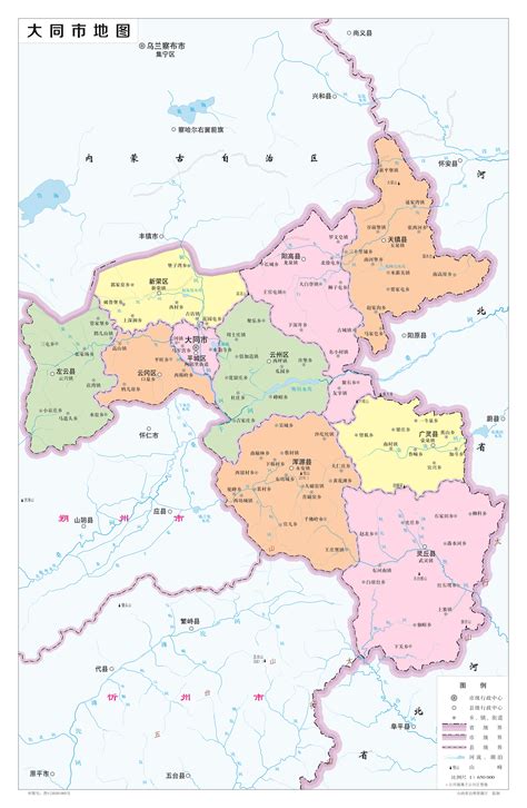 大同市小区分布地图
