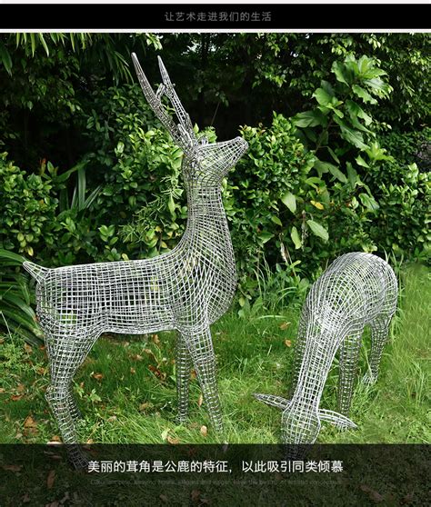 大型不锈钢动物不锈钢雕塑厂家