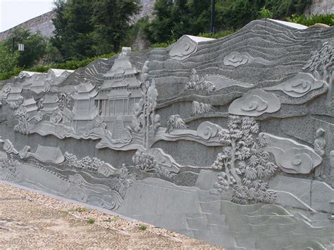 大型浮雕墙雕塑
