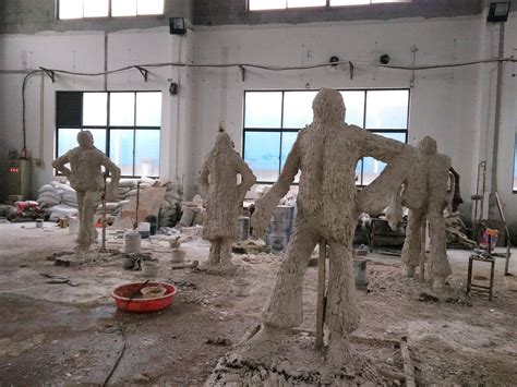 大型雕塑翻模制作流程
