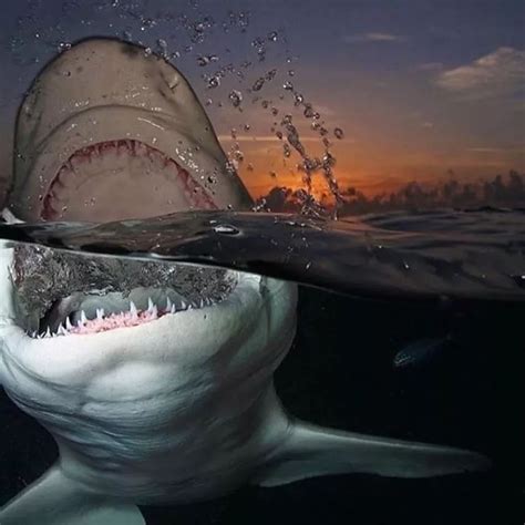 大白鲨喜欢攻击人