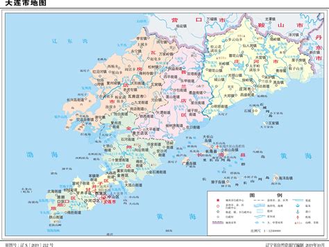 大连在中国地图的位置图
