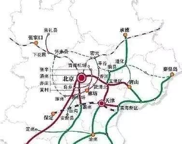 天津到蓟县高铁规划图