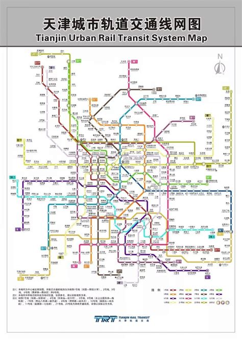 天津市地铁11号线规划图高清
