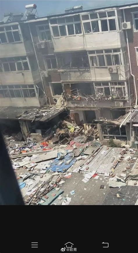 天津煤气爆炸居民楼拆除