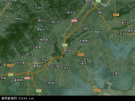 太湖县的各个乡镇地图全图高清