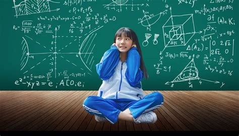 女孩学数学励志