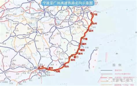 宁波新建高铁线路图