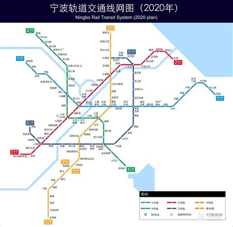 宁波鄞州地铁5号线线路图