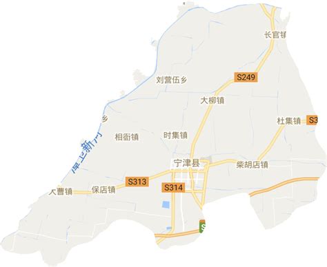 宁津县张大庄镇土地规划图