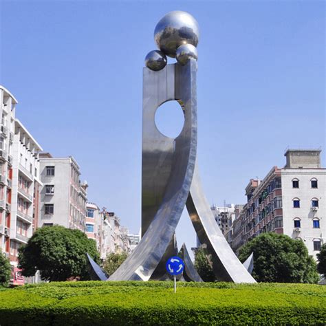 安徽不锈钢镜面雕塑城市雕塑