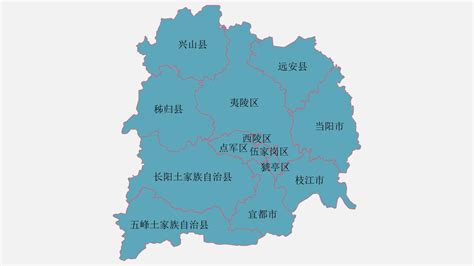 宜昌市学区划分地图