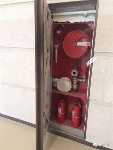 室内消火栓箱安装图例