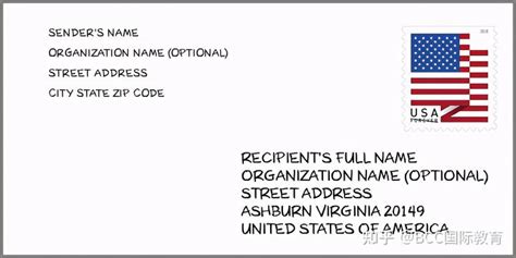 寄件美国地址怎么写