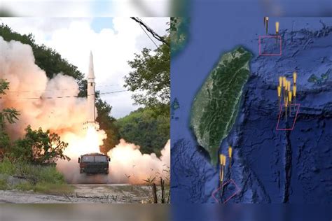 导弹穿越台岛上空视频