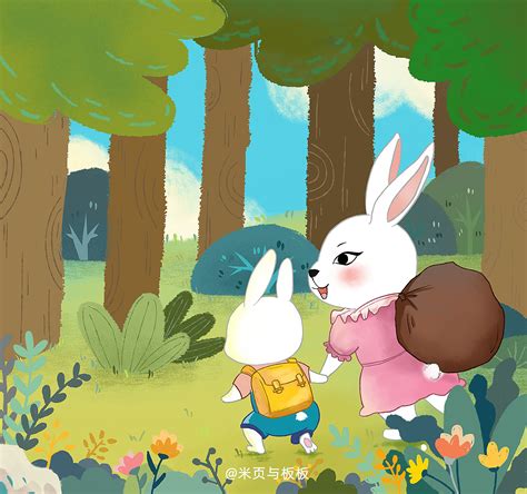 小兔子的故事3-6岁儿童