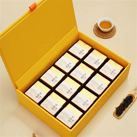 岩茶茶叶简装纸盒