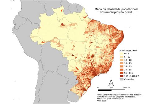 巴西十大城市人口排名