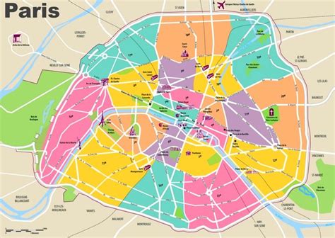 巴黎的地图