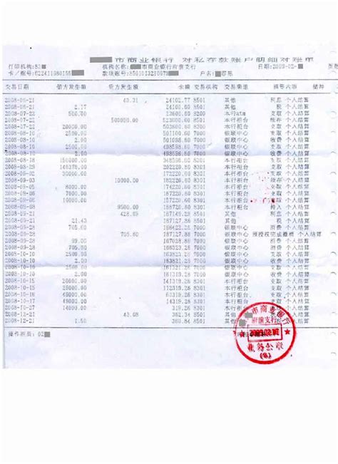 广东农商银行存款单据