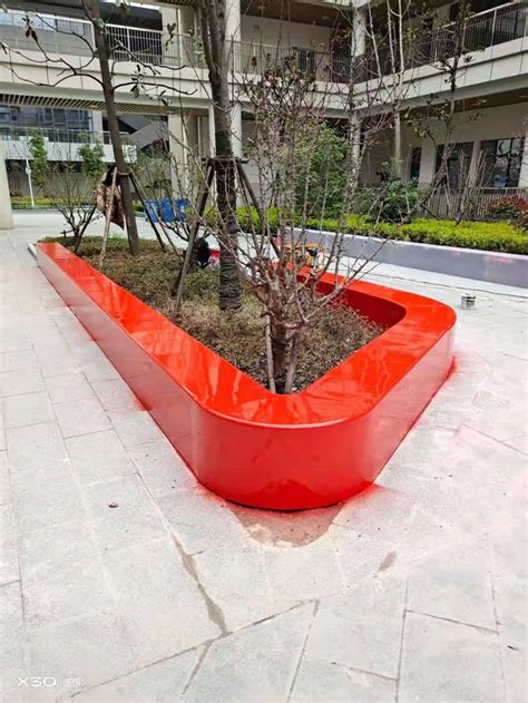 广州彩色玻璃钢种植池价格