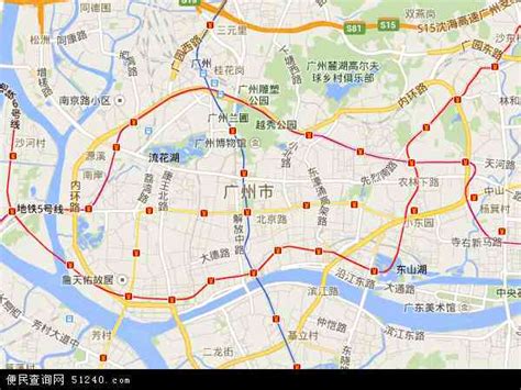 广州越秀地图全图高清版