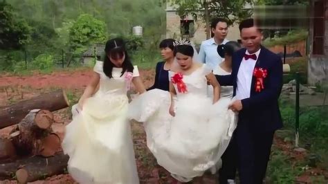 广西一帅哥娶漂亮新娘视频